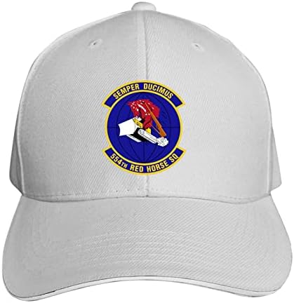 Air Force USAF Crveni konji Baseball Cap Man Snapback Cap Podesive ženske ženske kape za sunčanje