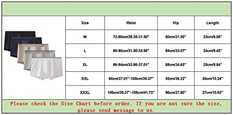 BMISEGM MENS bokseri Donje rublje Stripes Udobni bokser Veličina elastičnih muških ružinog rubnog rublja bokseri