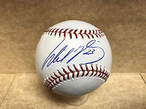 Wil su york yankees potpisali autogramed M.L. Baseball w / coa