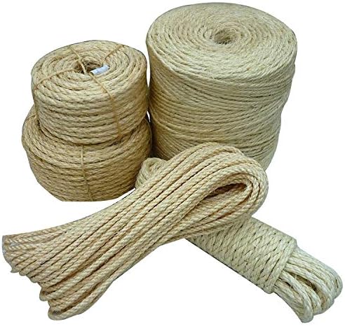 JUTE uže od 6-40 mm uže za užad prirodna konoplja Jute line kabela iz zaliha Novo 6 mm 1 metar