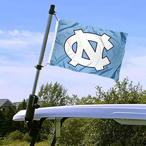 Univerzitet u Sjevernoj Karolini Golf kolica za zastavu i nosač za zastave