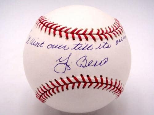 Yogi Berra Nije završena do svog preko PSA / DNK potpisana bejzbol autograma MLB - autogramirani bejzbol