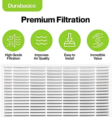 Durabasics C545 True HEPA zamjenski Filter za Winix C545 prečistač vazduha, 1 Filter za vazduh i 4 predfiltera sa aktivnim ugljem