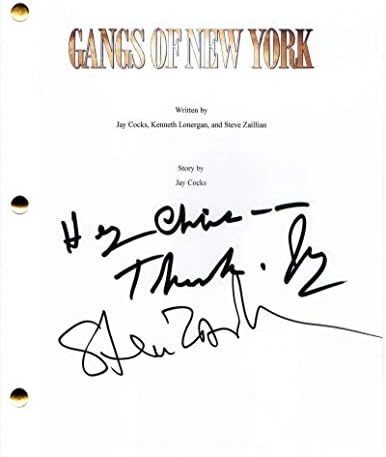 Steven Zaillian & Jay Cocks potpisali su autogram - bande iz New York filma