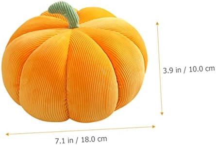 JOJOFUNY PUMPKIN jastuci za punjene igračke za igračke za krevet Igračke 3D u obliku ukrasnog bundeve Pumpkin Plišani igračka bundeva