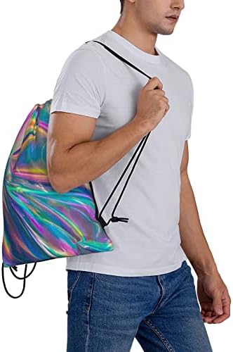Larrklitz holografski hippi ruksaci za crtanje Torbe za teretane Sport Skladištenje GoodIe Cinch Bag