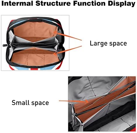Elektronski Organizator, britanska zastava London mala torba za nošenje putnih kablova, kompaktna torba za elektronsku opremu, kablove,
