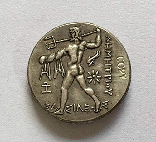 Challenge Coin Grčki kovanice Kopirajte nepravilnu veličinu Kopiraj poklon za njega kolekcija novčića