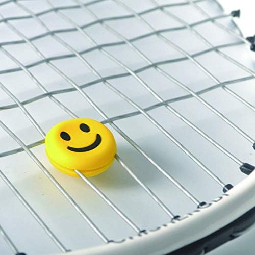 ACXICO 8 kom silikonska gumena osmijeh lica teniski reket vibracija vlažnog amortizera