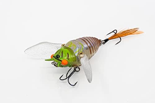 ChaseBaits RC43-02 RIPLE CICADA 1-3 / 4 Green Pearl Blue.