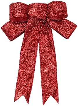 Božićni luk vanjski ukrasi 23cm veliko božićno drvce Top šešir Velvet Wearheat Bow party haljina za žene plus veličine