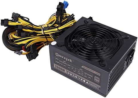 Modularni mining modularni mining PC Power PSU podržava 8 GPU opremljenja za EtcO Bitcoin Etvereum rudar sa automatskim termičkim