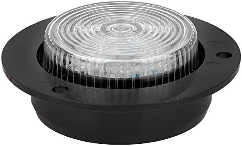 Partsam 2-inčna Bijela 6led Markerska svjetla Kamionska prikolica RV Clearance Light, 2 okrugla svjetla za vožnju unazad/Rezervna