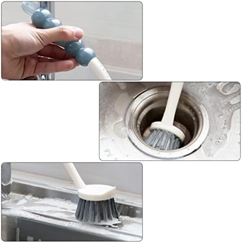 Cabilock pans 2pc Alat za čišćenje Posude za čišćenje Kupatilo Multi-funkcionarska ručica posuđa Kuhinja čekinje Kućni ljubimci Kućni