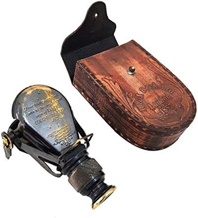 R & amp; J Beck London LTD 1857 Antique Brass Nautical Vintage džep monokular za planinarenje & amp;Kampiranje