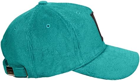 Coroduroy Structed Baseball Sportska kapa za muškarce i žene, klasični izgled Jedna veličina odgovara svim bejzbolnim kapama - hrapave