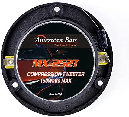 Američki bas MX252T- 1 inčni kompresijski visokotonci 4Ohm 150W Max prodaje se u parovima