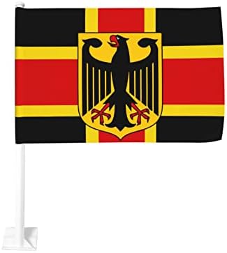 Njemački orao zastava 12 × 18inches prozor s kopčom za baner privjesak za vozila na otvorenom ukras