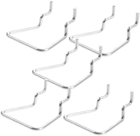 Upkoch 5pcs Ploča za kucanje CUPE CURN CUP CUP STAND AR Priključci PEG ploče Tool kuka za pegboard Organizator kuka za obnarenje Pegboard