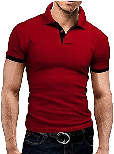Muške majice Plain V izrez Guayabera Summer 2023 Atletski posteljina u trendovskim majicama kratkih rukava