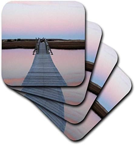 3D Rose Sendwich Boardwalk-Cape Cod-Massachusetts-USA CERAMIČKI ČASOVI ČETVERI, MULTICOLOR