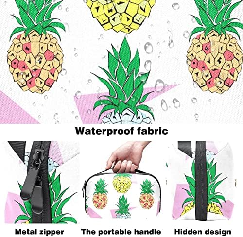 Nošenje kućišta Travel torbe USB kabl Organizator džepnog pribora za zatvarač patent zatvarač, tropski voćni ananas Modern