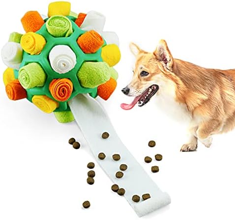 Tesytto Interaktivni kućni ljubimac kuglica igračka psa potiče prirodne vještine pražnjenosti sporog foke za čišćenje otporno na ugriz