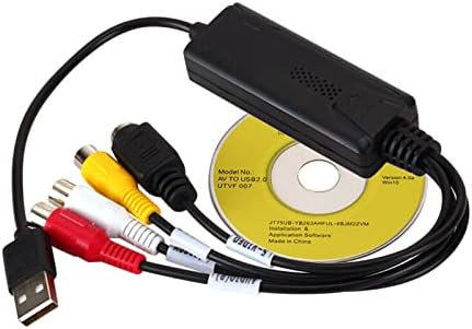 Csyanxing 1 * HD USB 2.0 EasyCap Audio za snimanje videozapisa Adapter VHS na DVD za Windows 10/8/7