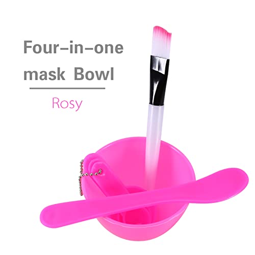 Alati za miješanje maske za lice, DIY set posuda za miješanje maske za lice 4 u 1 Set diy posuda za ljepotu za žene muškarci posude