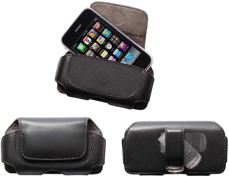 Clip Case Remen kožni poklopac torbice za nošenje zaštitnog kompatibilnog sa LG Optimus Q - Optimus Switem - Optimus S - Optimus klizač