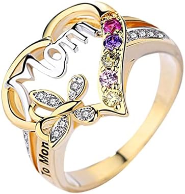 Prstenovi za žene 2023 rođendanski pokloni mama ljubavni temperament Modni prsten dijamantski dijamantni prstenovi