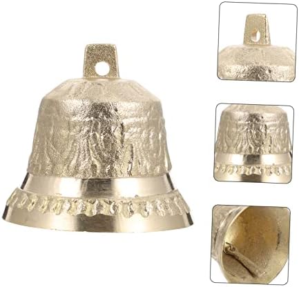 Yardwe Antique Mesing Bell Vintage Ornament ukras za ručno dekor ukrasi ukrasi čaj večera Bell mali mesingani zvoni za kućne ljubimce