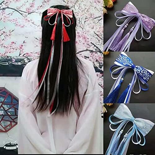 Bybycd Hanfu kopča Elegantna oprema za kosu Djevojka Kineska ženska vrpca