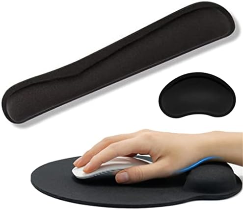 ZLXDP podloga za miš za ručni zglob sa bazom za oslonac za zglob ergonomska podloga za miš za daktilografske kancelarijske Gaming