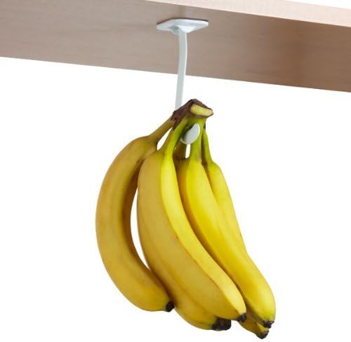 Banana kuka vješalica ispod ormarića kuka sazreva banane sa manje modrica, okači druge lagane kuhinjske predmete, sklapa se van vidokruga