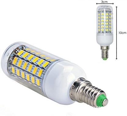 ShuoHui 4X E14 69 SMD 5730 LED lampa za žarulju za uštedu energije 220v 10w toplo Bijela