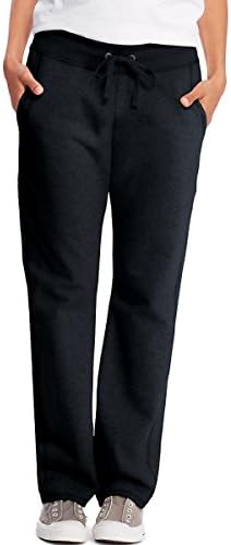 Hanes ženske francuske francuske džepne hlače O4677, crna, xx-velika