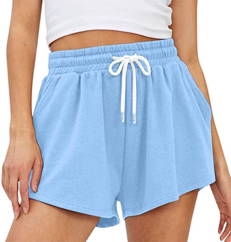 Ljetne premium mekane šljokice The Shars Ženske zveške kratke hlače Ležerne ljetne udobne atletske kratke hlače Elastične