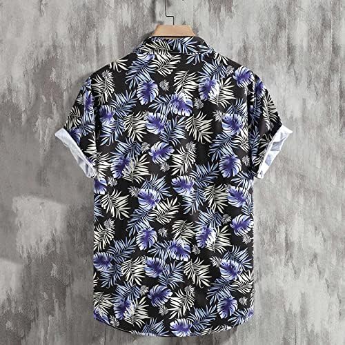 2023 Nova muška modna casual sportola lagana havajska majica kratkih rukava za muškarce ljeto
