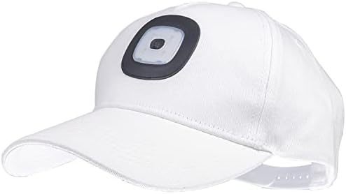 ROQ Inovation Head LED bejzbol kapa, uniseks LED lampicani šeširi za muškarce i žene, kape sa lampicama ugrađenim, LED bejzbol kapa
