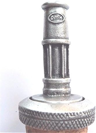 1000 značaka Davy rudarska sigurnosna svjetiljka Cork & Pewter Wine Duhovi čep boce zaustavi