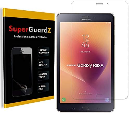 [3-Pakovanje] Samsung Galaxy Tab A 8.0 Zaštitnik Ekrana - SuperGuardZ, Ultra Clear, Protiv Ogrebotina, Protiv Mjehurića [Doživotna