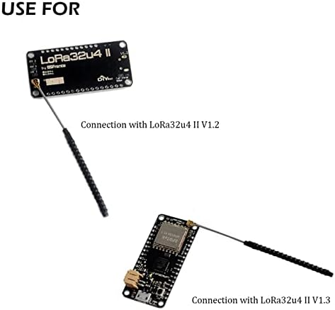 Geekstory 915MHz Lora Antena IPX IPEX 1.13 uf.L antena ugrađena 2dbi 8CM za OLED Lora ploču ESP32 LORA32U4II LoRa GPS(pakovanje od