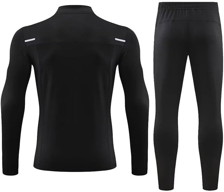 Formd polu-zip stand-up kožur za kovanje jesen i zima Novi radni trening odjeća Sportska jakna, crna l