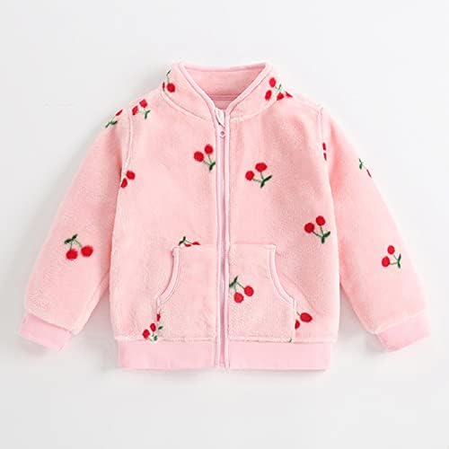 Toddler Boys Girls Winter WindFroof Cartoon Coat Jacket Kids Warm Fleece Outeryewer Girl Weather Coatweeght