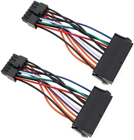 2pcs 24 pin do 14-polnika za napajanje kabela kompatibilna sa Lenovo M92P M93P M73 M83 M79 H530 kompatibilan sa ThinkServer TS140