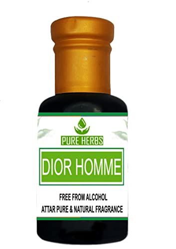 Pure Herbs DIOR HOMME ATTAR bez alkohola za Unisex, pogodan za prilike, stranke & svakodnevno koristi 5ml