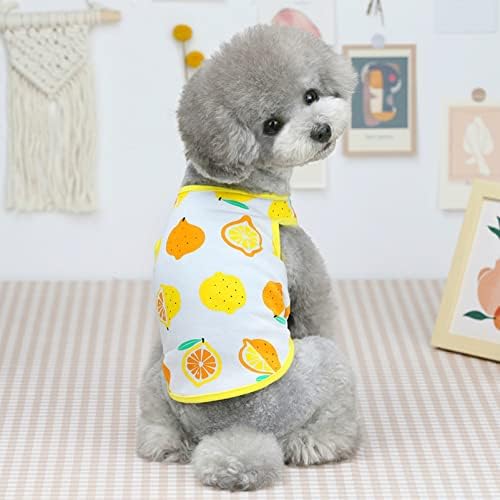Mala majica psića Štenad Proljeće Ljeto Tanka majica Teddy Dog Cat Odjeća za kućne ljubimce Slatka pasa Donja doggir