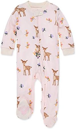 Burt's Bees Baby baby-boys spavaju i igraju pidžame, organski pamuk Jednodijelni kombinezon kombinezon sa patentnim zatvaračem