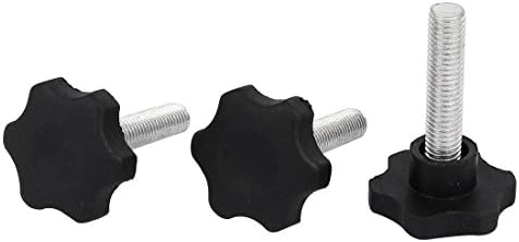 AEXIT M10x40mm 60 mm gumbe i ručni kotači za ručni plastični zvjezdani vijak vijak vijak za stezanje Knobs Star Rubots Grips 3pcs